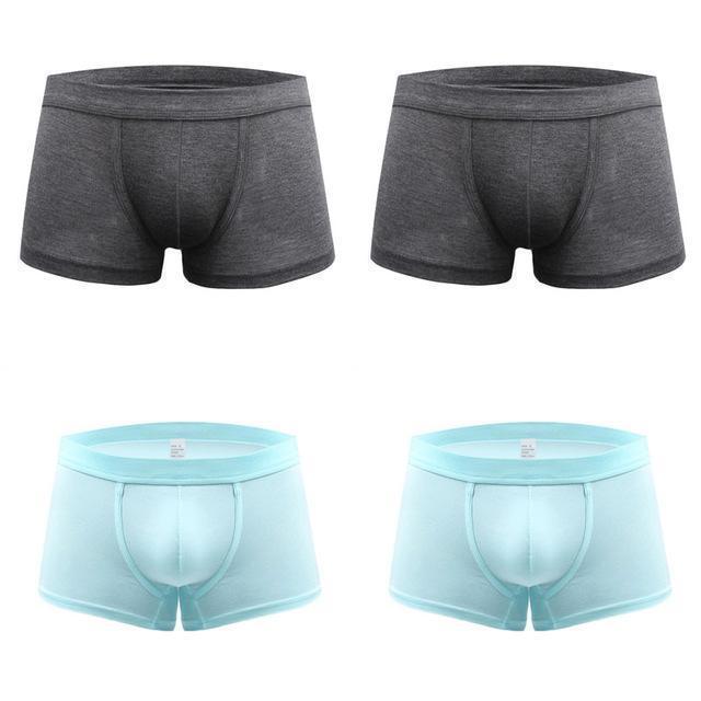 Men Boxer Shorts - 4 Pcs/Set - Men's Boxers - LeStyleParfait