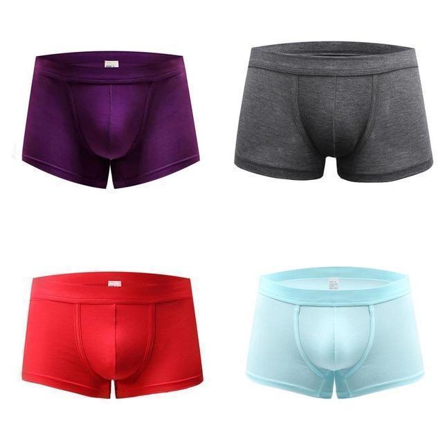 Men Boxer Shorts - 4 Pcs/Set - Men's Boxers - LeStyleParfait