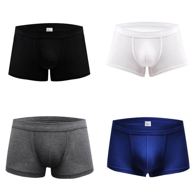 Men Boxer Shorts - 4 Pcs/Set - Men's Boxers - LeStyleParfait