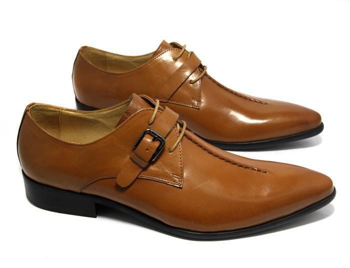 Men Dress Shoes - Pointed Business Shoes - LeStyleParfait Kenya