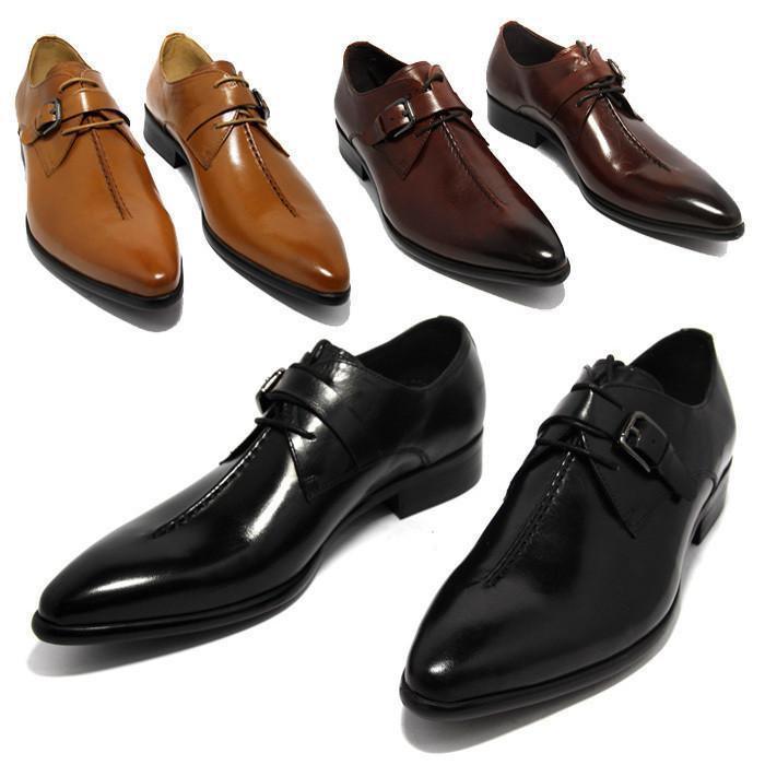 Men Dress Shoes - Pointed Business Shoes - LeStyleParfait Kenya