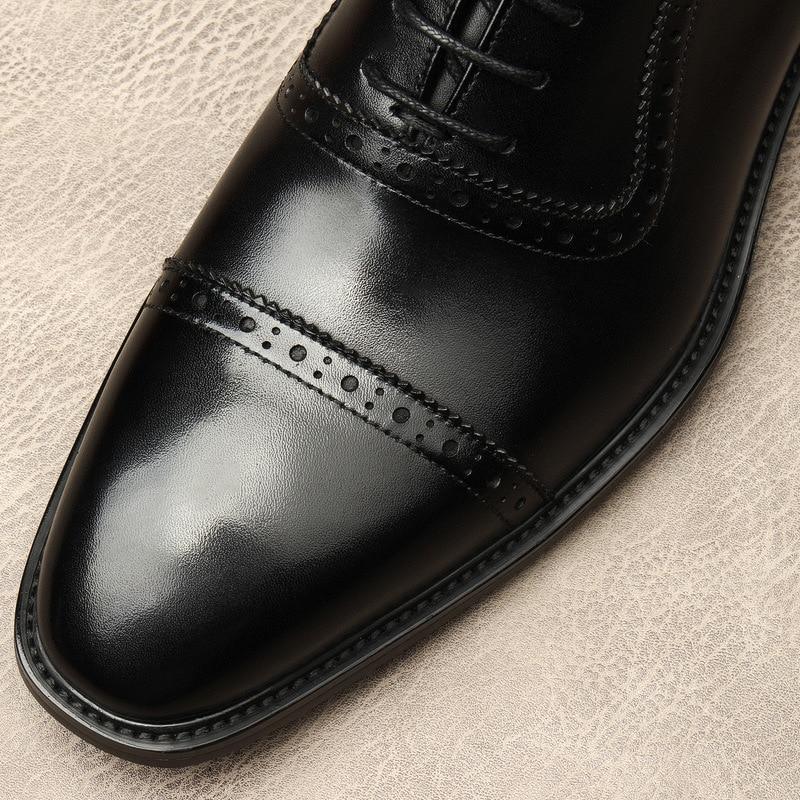 Men Dress Shoes - Russo Luxurious Oxford Shoes - LeStyleParfait Kenya