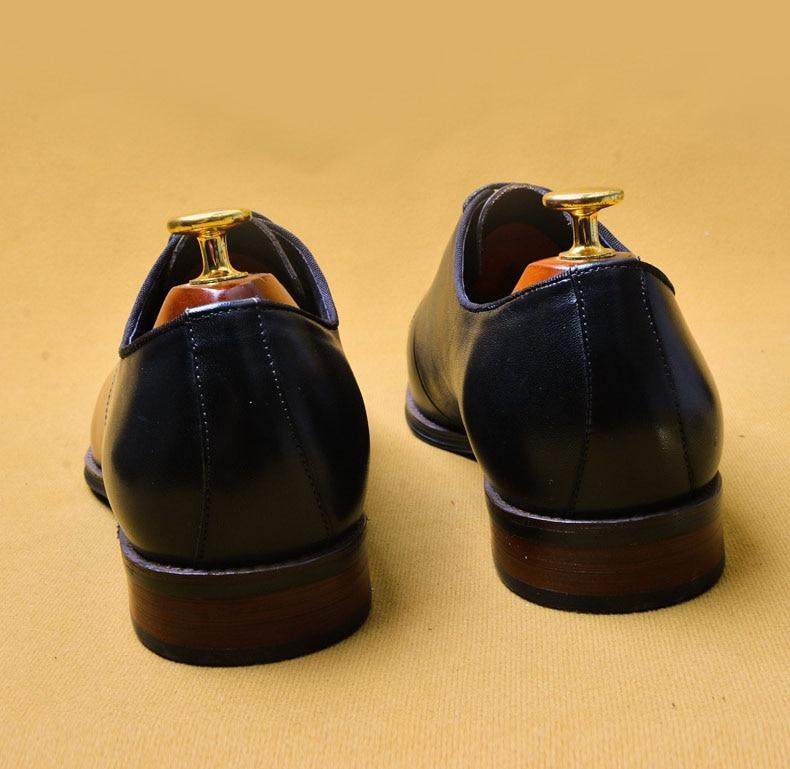 Men Dress Shoes - Salvatore Leather Oxford Shoes - LeStyleParfait Kenya