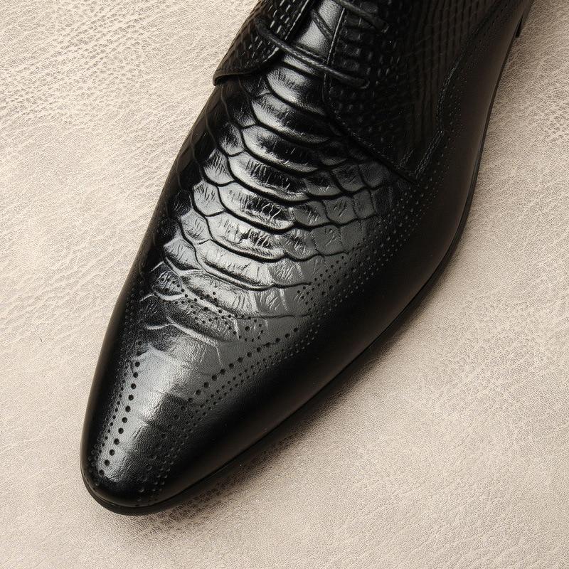 Men Dress Shoes - Silvio Serpentine Shoes - LeStyleParfait Kenya