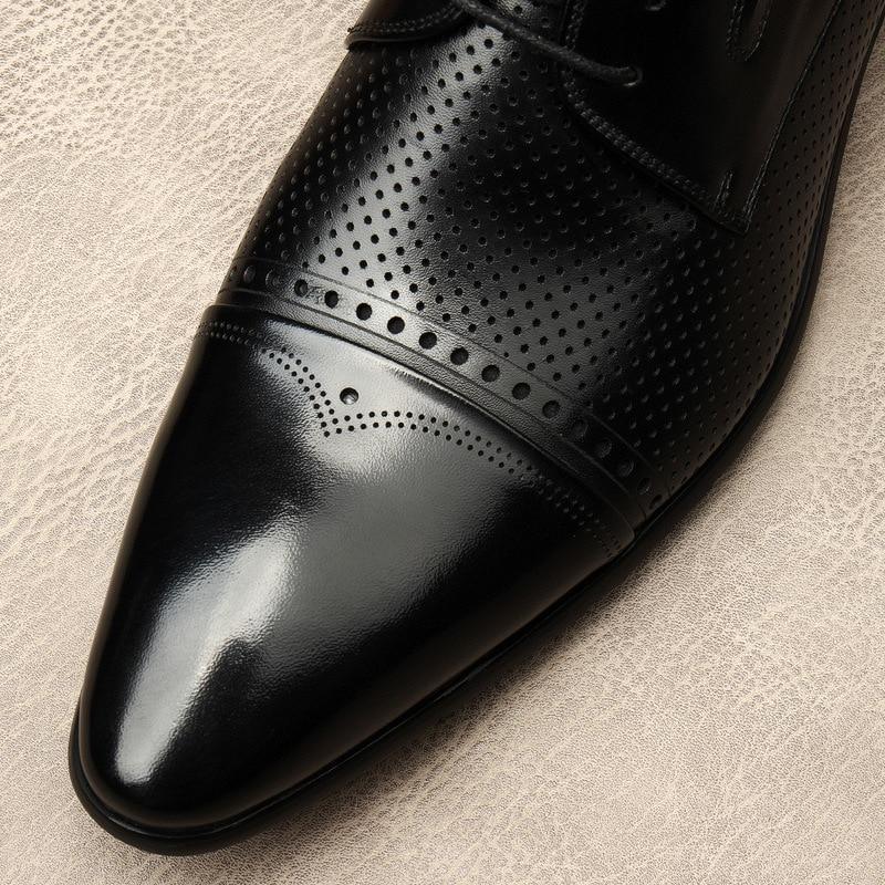 Men Dress Shoes - Ugo Leather Oxford Shoes - LeStyleParfait Kenya