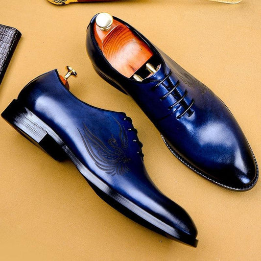 Men Dress Shoes - Vittorino Dress Leather Shoes - LeStyleParfait Kenya