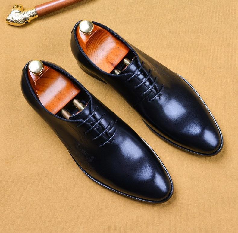 Men Dress Shoes - Vittorino Dress Leather Shoes - LeStyleParfait Kenya