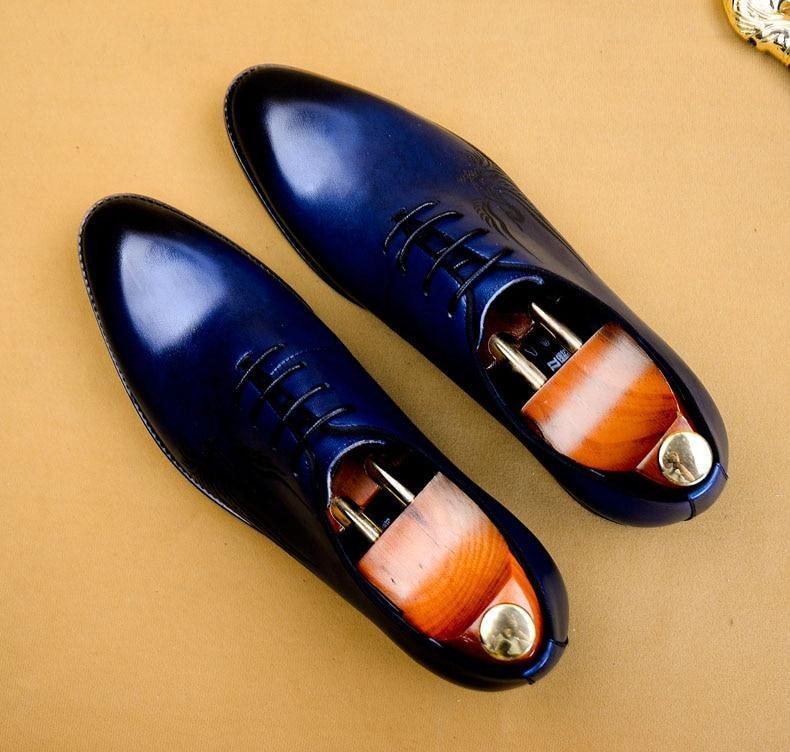 Men Dress Shoes - Vittorino Dress Leather Shoes - LeStyleParfait Kenya