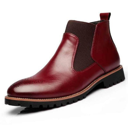 Men's Boots Ankle Martin Boots Slip-On Chelsea Boots - Shoes - LeStyleParfait Kenya