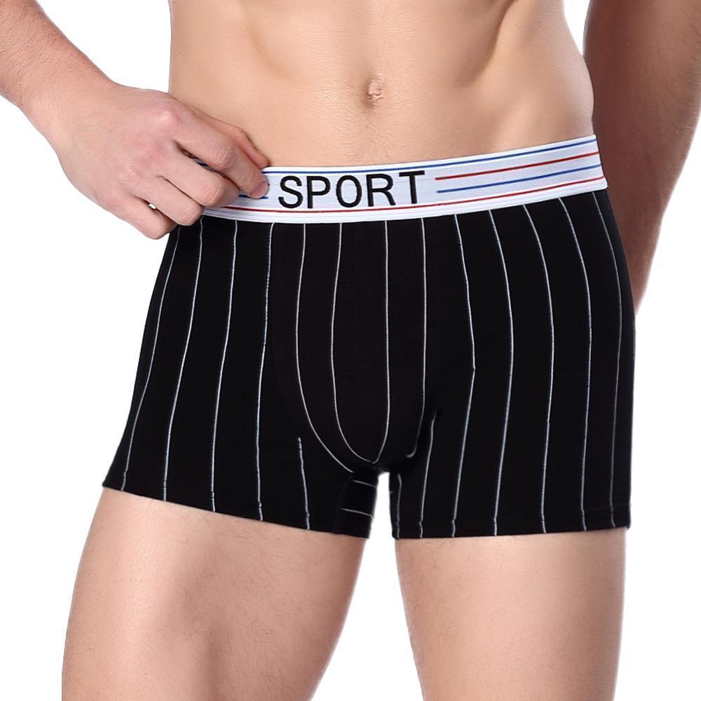 Men's Boxers Cotton Brief Striped Underwear - Underwear - LeStyleParfait Kenya