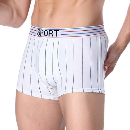 Men's Boxers Cotton Brief Striped Underwear - Underwear - LeStyleParfait Kenya