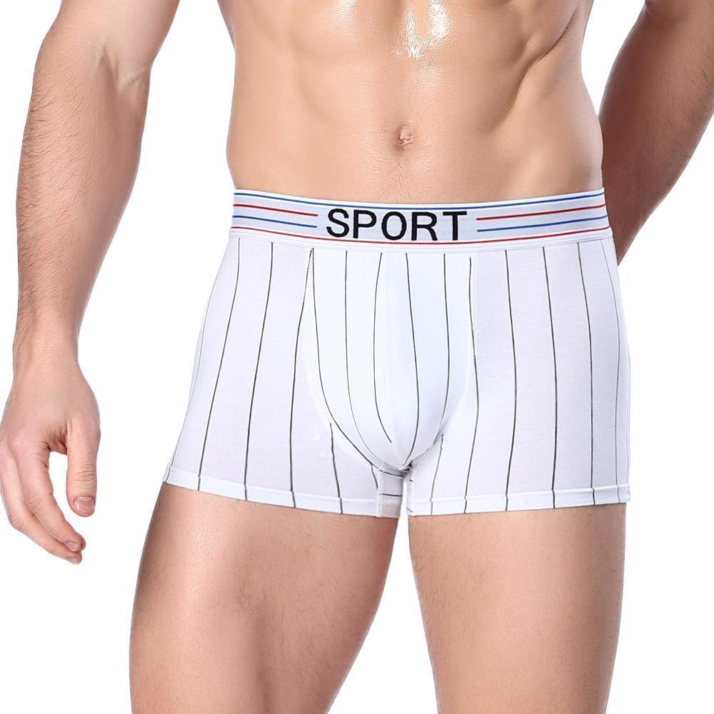 Men's Boxers Cotton Brief Striped Underwear - Underwear - LeStyleParfait Kenya