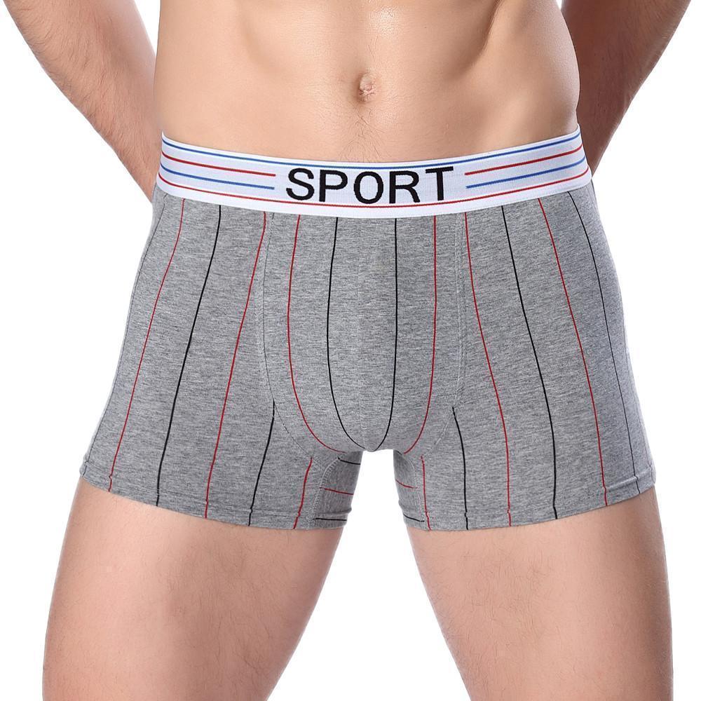 Men's Boxers Cotton Brief Striped Underwear - Underwear - LeStyleParfait Kenya