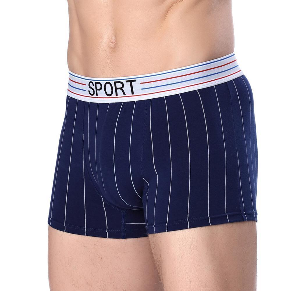 Men's Boxers Cotton Brief Striped Underwear - Underwear - LeStyleParfait Kenya