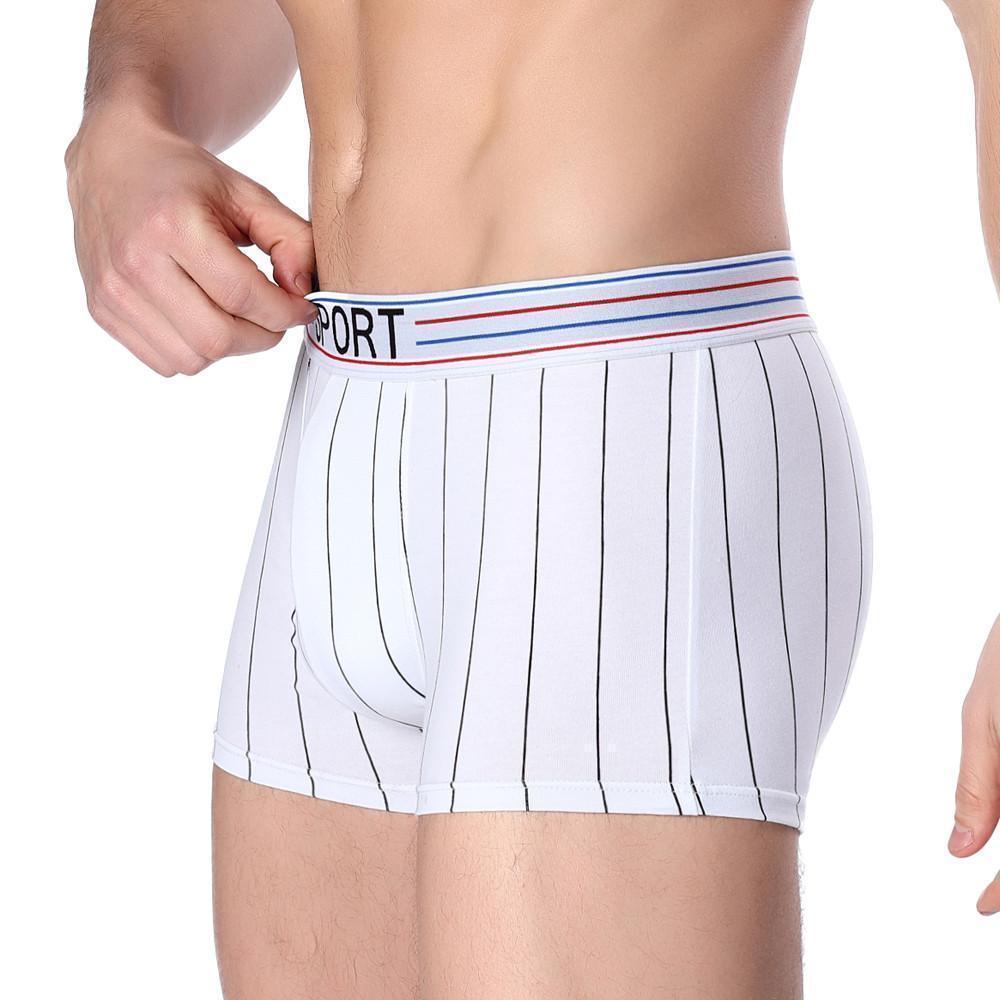 Men's Boxers Cotton Brief Striped Underwear - Underwear - LeStyleParfait Kenya