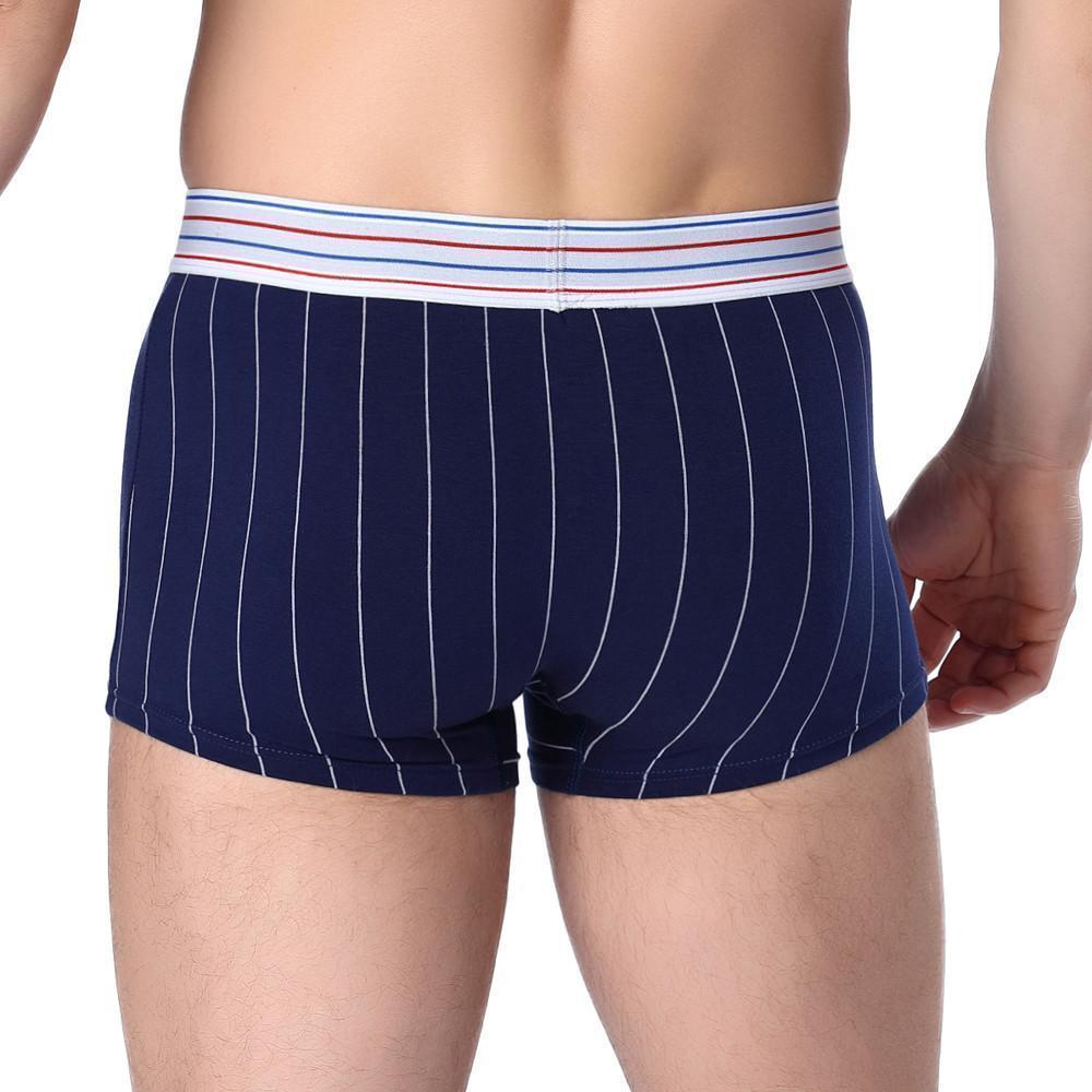 Men's Boxers Cotton Brief Striped Underwear - Underwear - LeStyleParfait Kenya