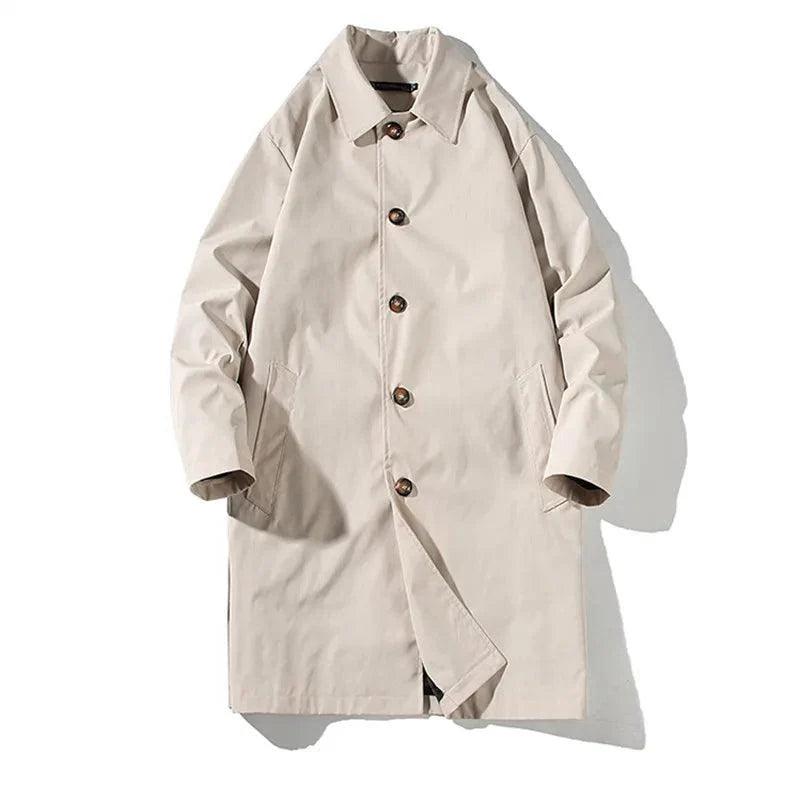 Men's Fashion Oversized Car Coat - Car Coat - LeStyleParfait