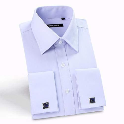Mens formal shirts with cufflinks 2025