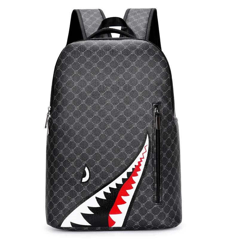 Men's Plaid College Laptop Backpack - LeStyleParfait Kenya