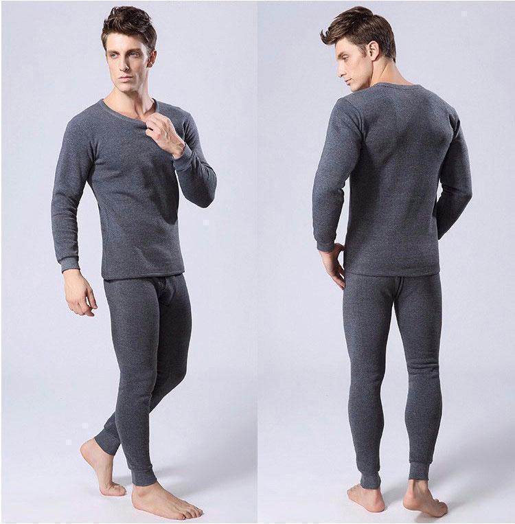 Buy Men s Plus Size Thermal Pants Set Warm Sleepwear Pants at LeStyleParfait Kenya