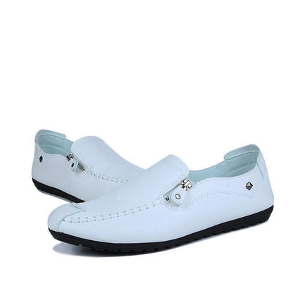 Men Shoes Casual Leather Driving Shoes - Shoes - LeStyleParfait Kenya