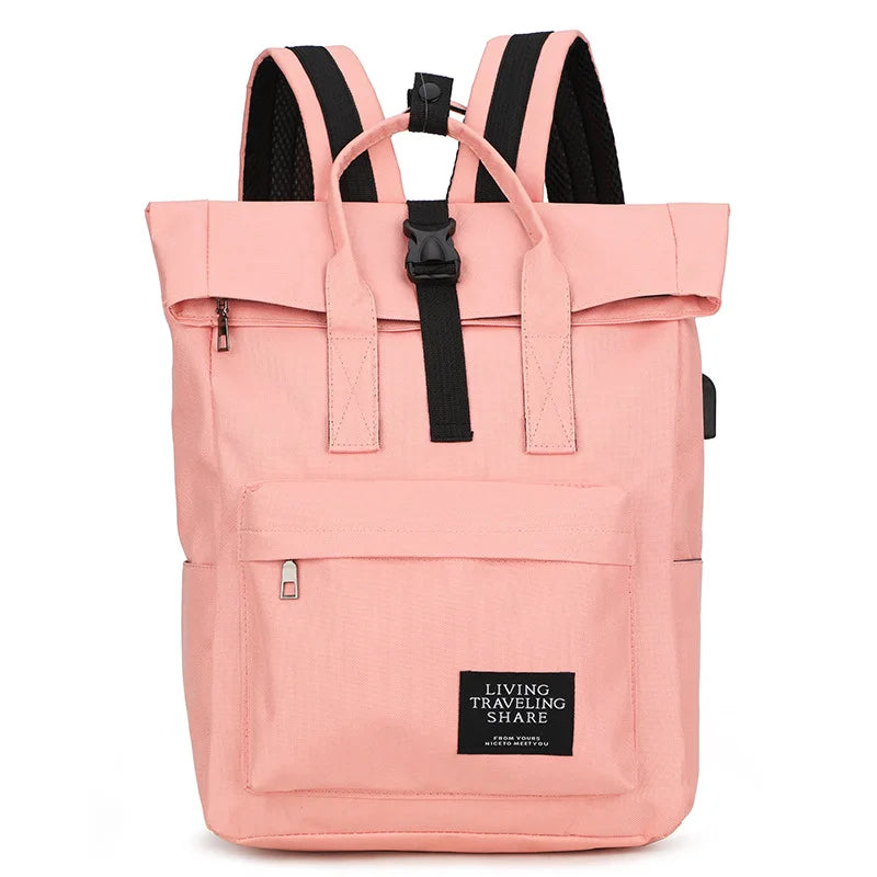 Multi-color Casual Laptop Backpack for Women - LeStyleParfait Kenya