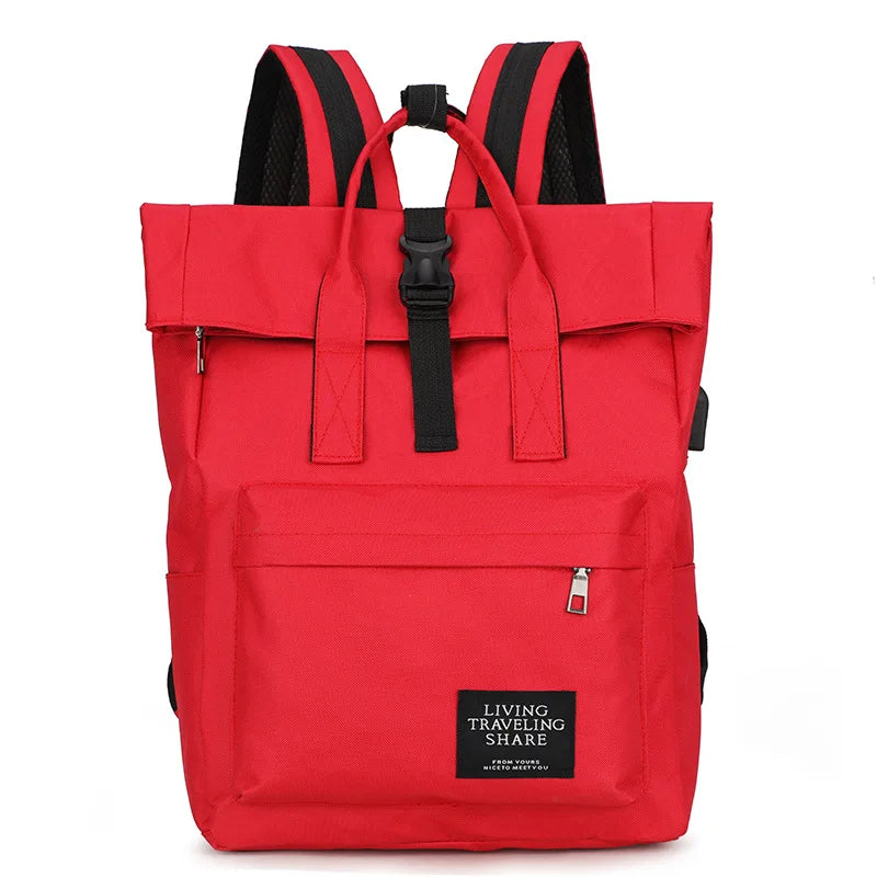 Multi-color Casual Laptop Backpack for Women - LeStyleParfait Kenya