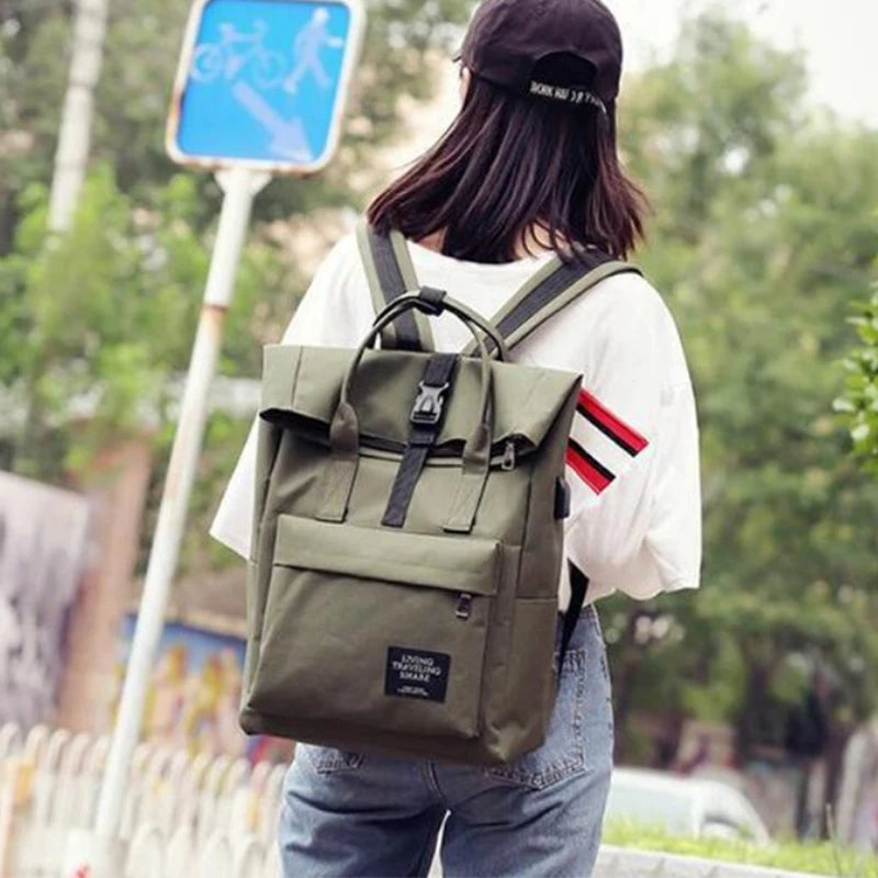 Multi-color Casual Laptop Backpack for Women - LeStyleParfait Kenya