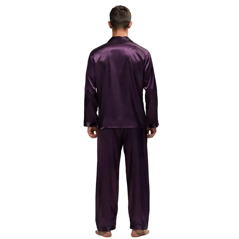 Never Lonely Men Pajama Set - Pajama Pant Set - LeStyleParfait