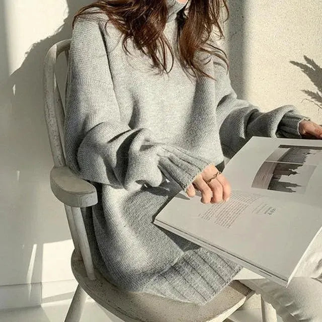 Normcore Oversized Sweater - Pullover Sweater - LeStyleParfait