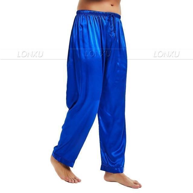 Not Too Easy Men Silk Pajama Pants - Pajama Pants - LeStyleParfait