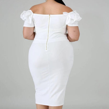 Off Shoulder Bodycon Party Dress - Dress - LeStyleParfait