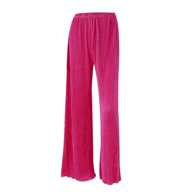 Pleated Oversized Pants - Pants - LeStyleParfait Kenya