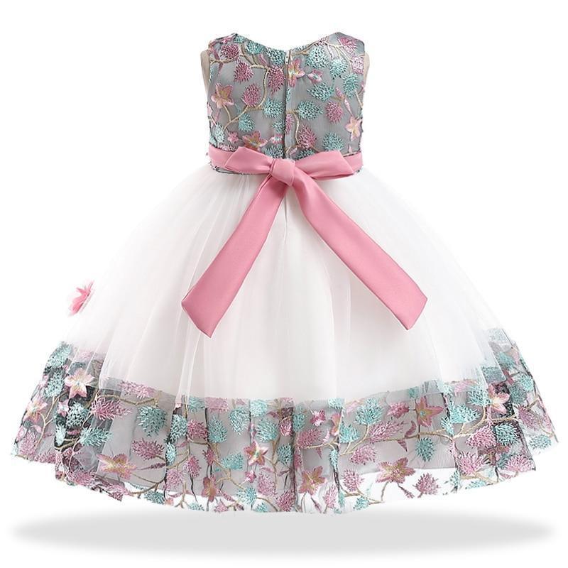 Princess Floral Dress For Girls - Girls Dresses - LeStyleParfait