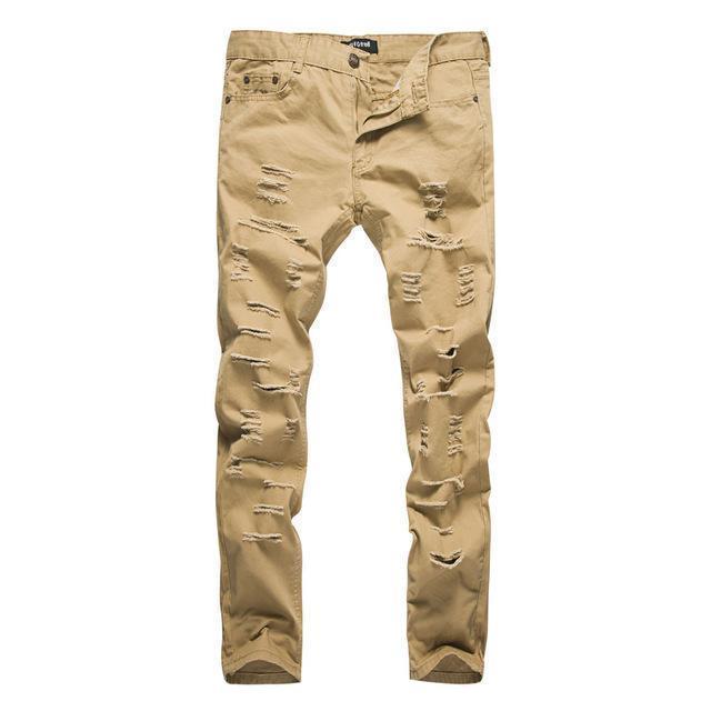 Ragged jeans best sale for mens