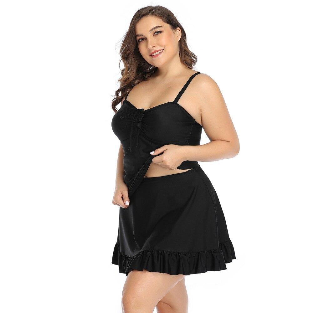 Le cove fashion swimsuit plus size