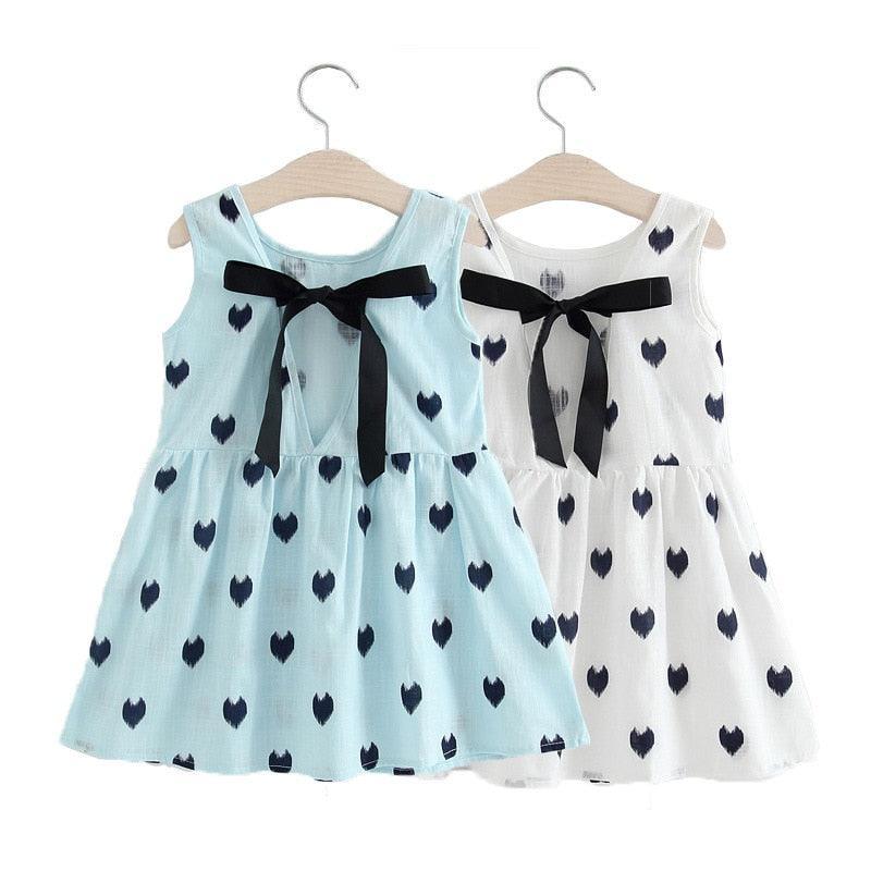 Sailing Hearts Girls Dresses - Girls Dresses - LeStyleParfait