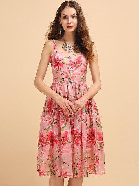 Simply Chic Floral Midi Dress - Dress - LeStyleParfait Kenya