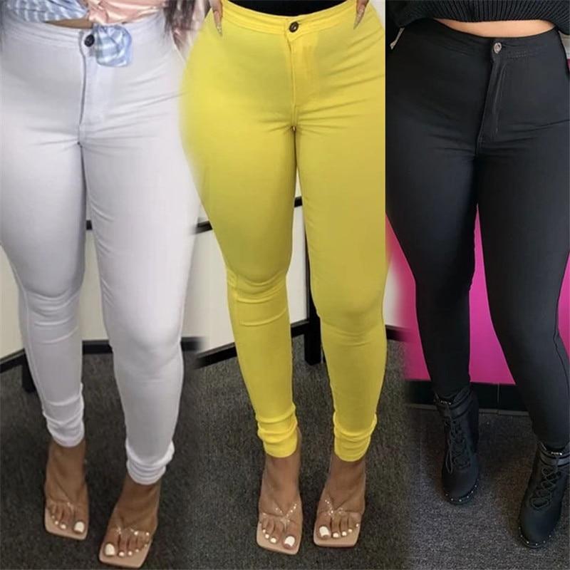 Skinny Stretch Pencil Pants For Women - Pants - LeStyleParfait Kenya