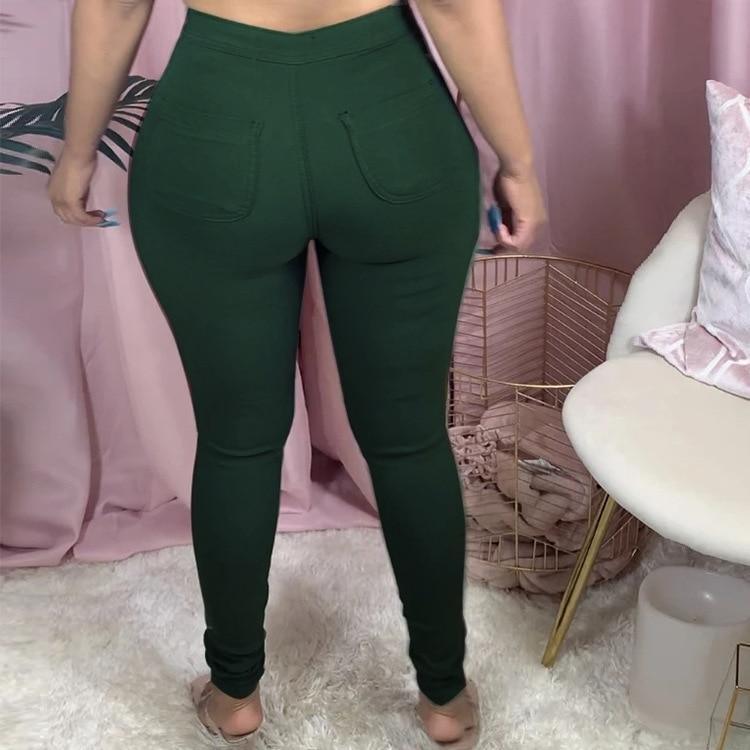 Skinny Stretch Pencil Pants For Women - Pants - LeStyleParfait Kenya