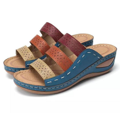 Slip On Summer Wedge Sandals - LeStyleParfait Kenya