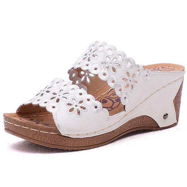 Slip-On Wedges Sandals - LeStyleParfait Kenya