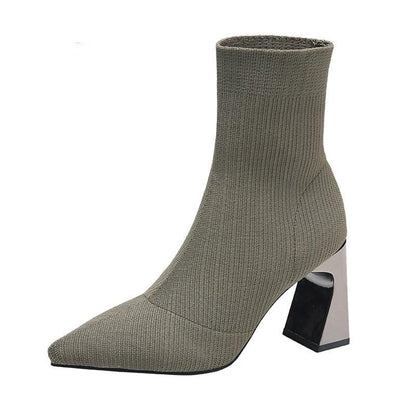 Sock Ankle Boots - Shoes - LeStyleParfait Kenya