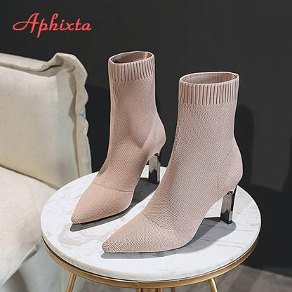 Sock Ankle Boots - Shoes - LeStyleParfait Kenya