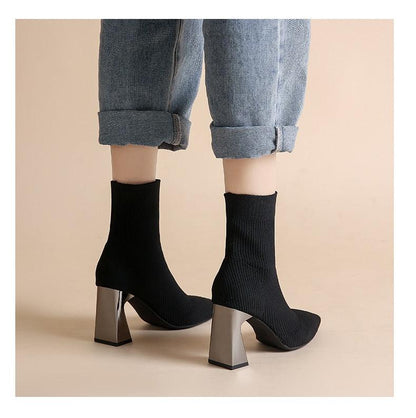 Sock Ankle Boots - Shoes - LeStyleParfait Kenya