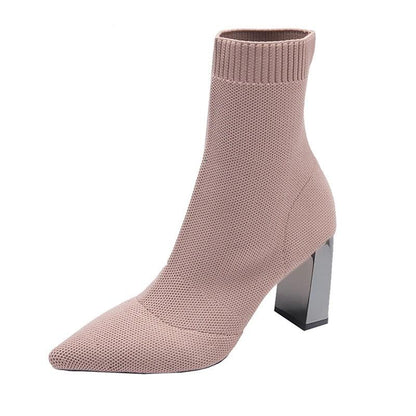 Sock Ankle Boots - Shoes - LeStyleParfait Kenya