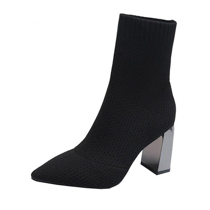 Sock Ankle Boots - Shoes - LeStyleParfait Kenya