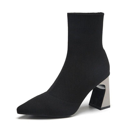 Sock Ankle Boots - Shoes - LeStyleParfait Kenya