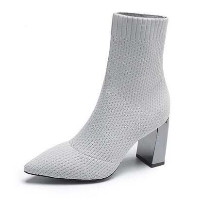 Sock Ankle Boots - Shoes - LeStyleParfait Kenya