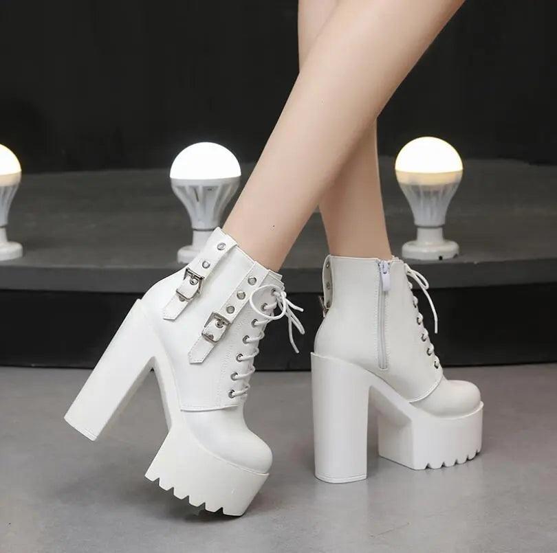 High heel ankle boots for women online